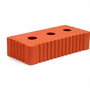 Кирпич строительный полнотелый с тех.пустотами 1 НФ | 250×120×65 | М150 | Mstera | Красный